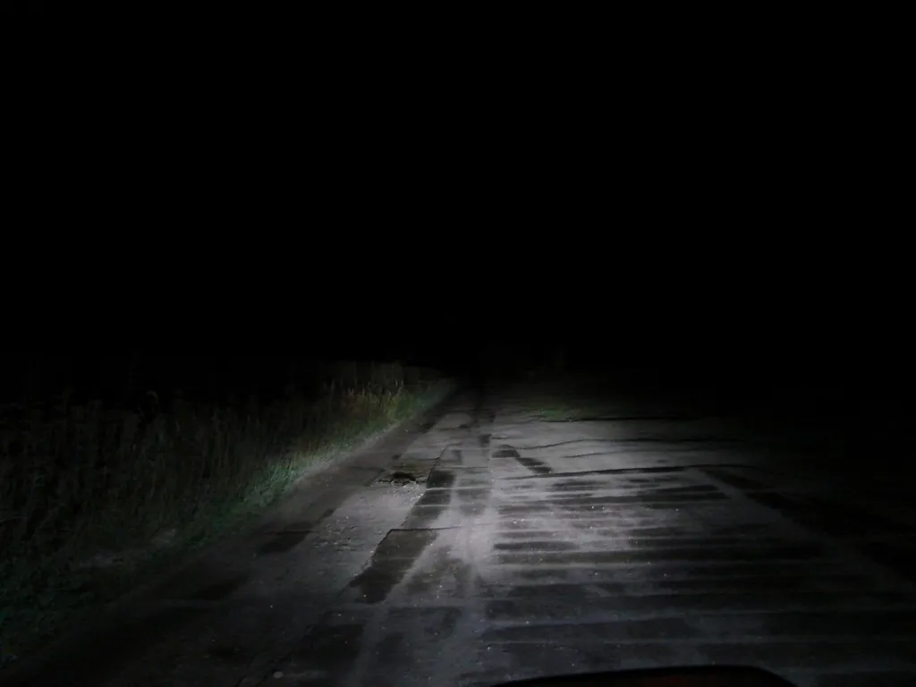 Night Motorcycle Riding