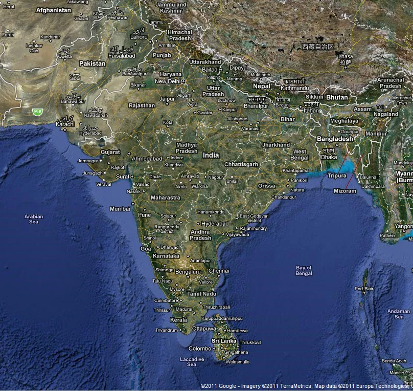 Map of India