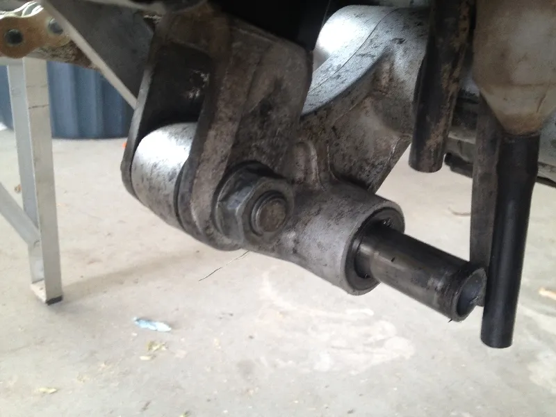 inner tube thing sticking out