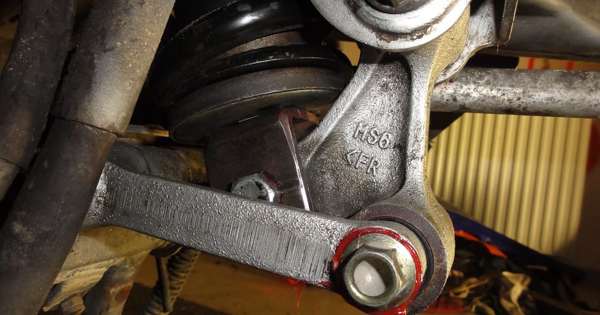 Lowering Suspension on the Honda XL600V Transalp