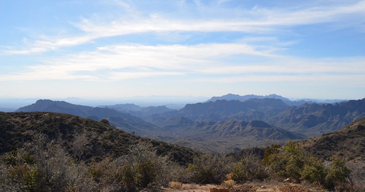Montana Mountain Loop near Phoenix