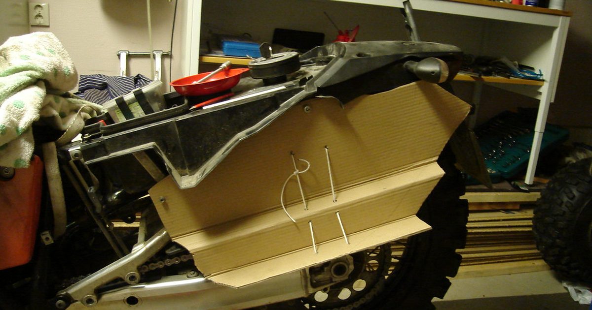 Rear Homemade Aluminum Tank