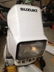 Suzuki DR 350 headlight